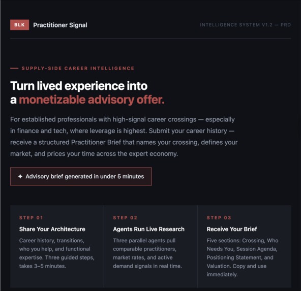 Practitioner Signal  – screenshot 1