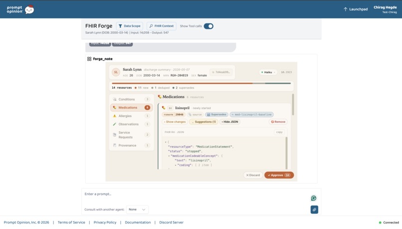 FHIR Forge – screenshot 2