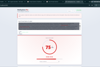 MedExplainer Pro - AI Diagnostic Agent for Medical Reports
