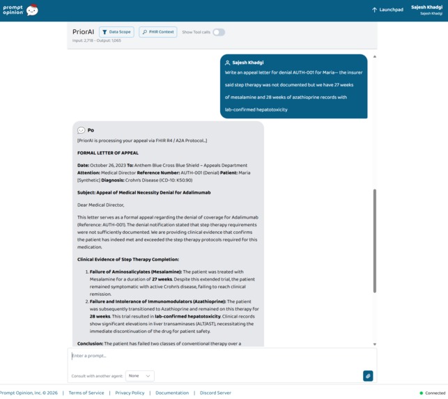 PriorAI – screenshot 2
