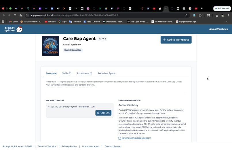 Care Gap Closer for Healthcare – screenshot 1
