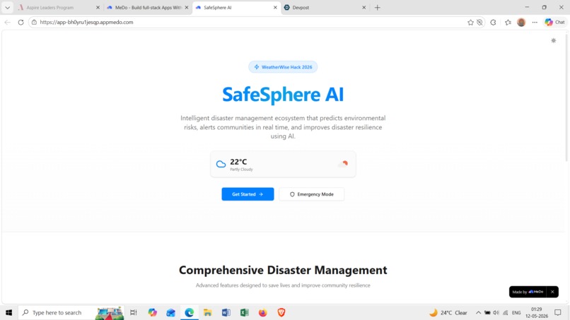 SafeSphere Ai – screenshot 1