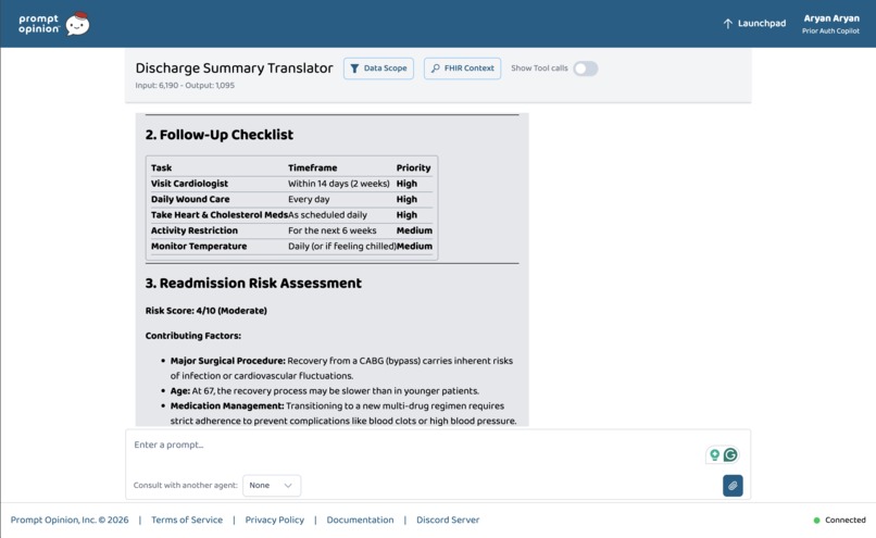 Discharge Summary Translator – screenshot 4