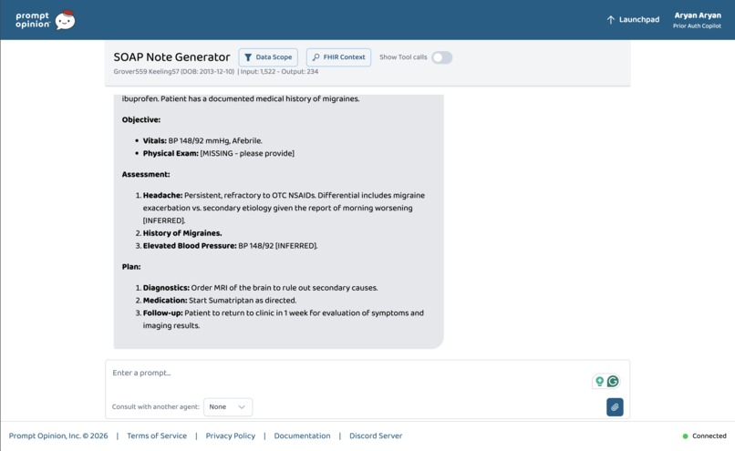 SOAP Note Generator – screenshot 3