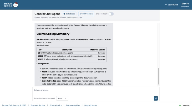 Claims AI Agent – screenshot 1