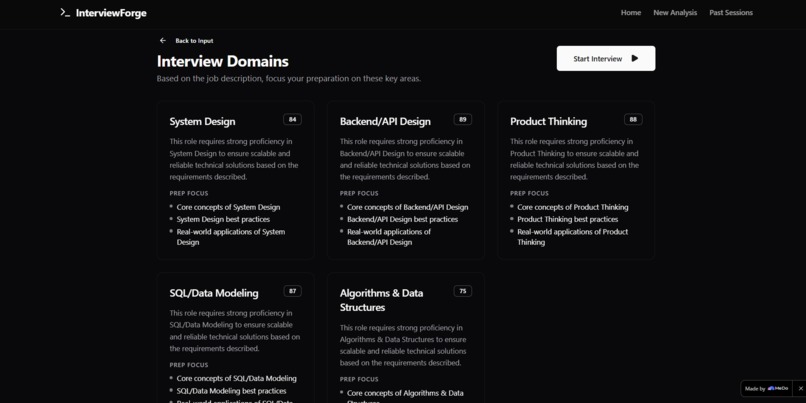 InterviewForge – screenshot 3