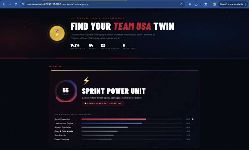 Find Your Team USA Twin – screenshot 2