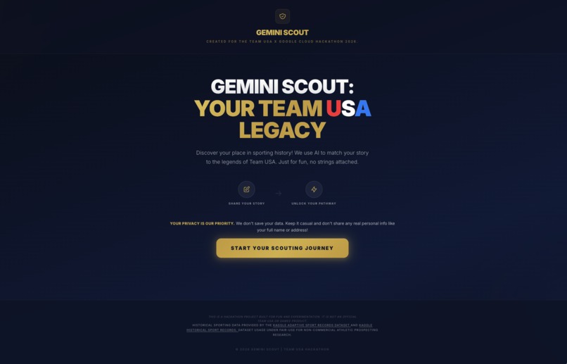 Gemini Scout — Time-Traveling Talent Scout – screenshot 3