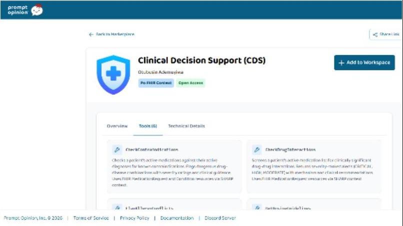 Clinical Decision Support (CDS) MCP Server – screenshot 1