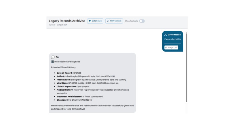 Sláinte-Scan - The MCP for the Irish Healthcare System – screenshot 1