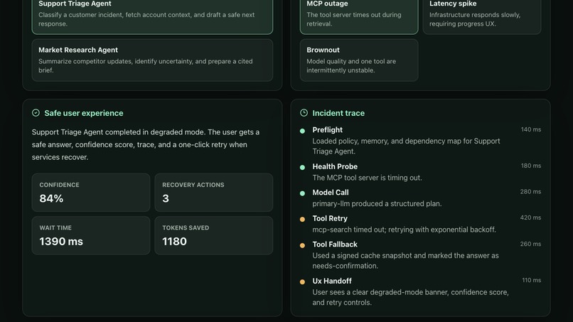 Resilient Agents Lab – screenshot 1