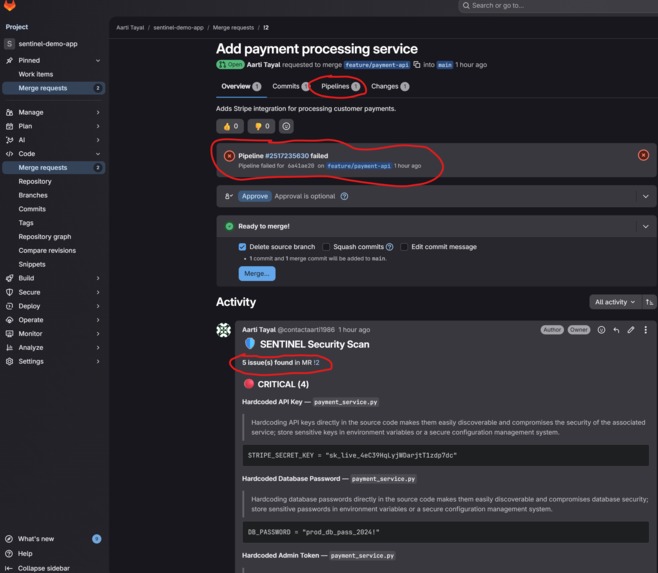 SENTINEL – screenshot 1