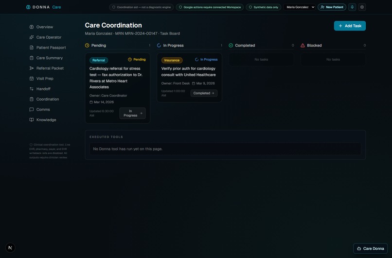 DonnaCare – screenshot 3