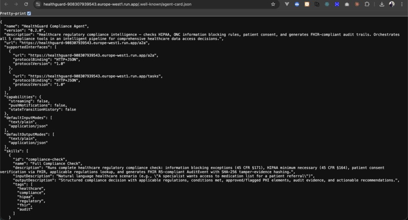 HealthGuard: AI Regulatory Compliance for Healthcare – screenshot 5