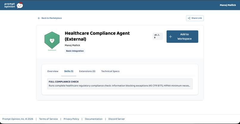 HealthGuard: AI Regulatory Compliance for Healthcare – screenshot 8