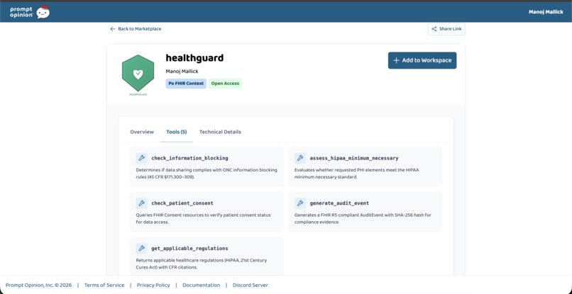 HealthGuard: AI Regulatory Compliance for Healthcare – screenshot 10