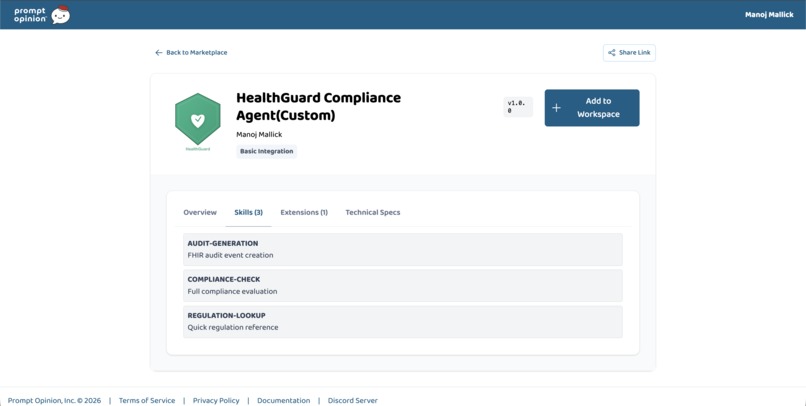 HealthGuard: AI Regulatory Compliance for Healthcare – screenshot 11