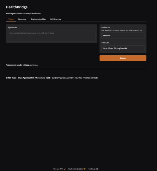 HealthBridge – screenshot 1