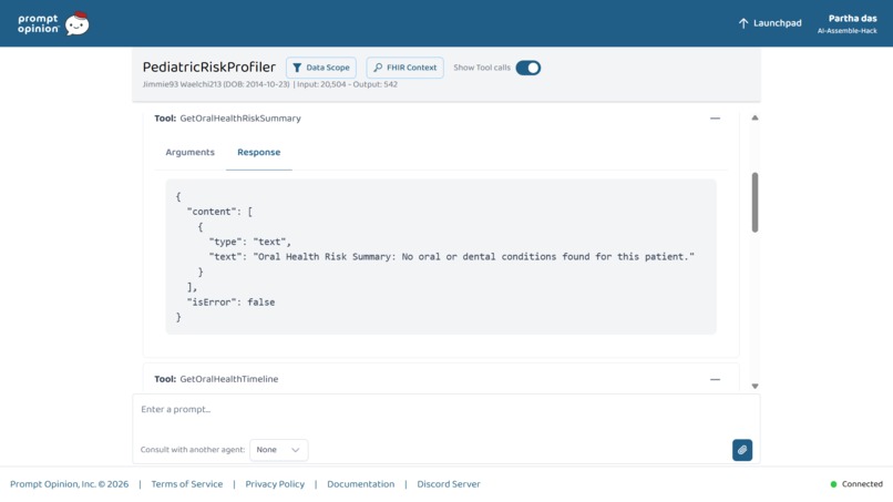 PediatricRiskProfiler – screenshot 4