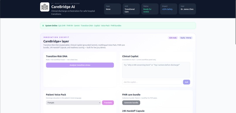 CareBridge AI: Clinical Discharge Orchestration Platform – screenshot 4