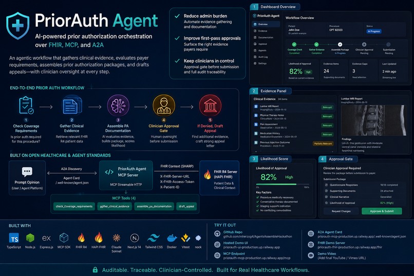 PriorAuth Agent – screenshot 1