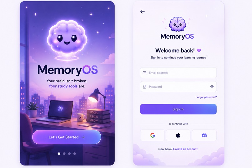 MemoryOS – screenshot 2