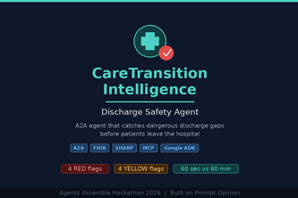 CareTransition Intelligence - Discharge Safety Agent