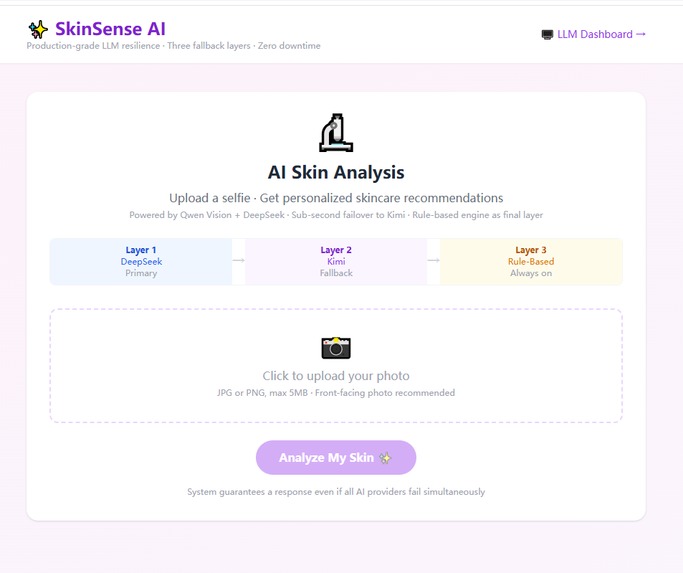 SkinSense AI – screenshot 1
