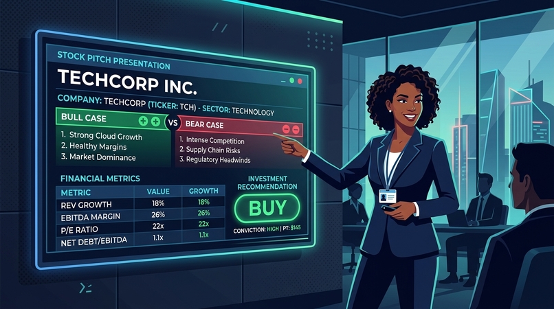 Stock Pitch Simulator – screenshot 1