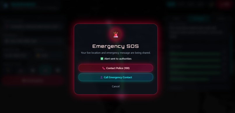 SURAKSHA – AI-Driven Safe Routing System – screenshot 7