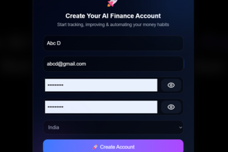 MoneyMind - Your AI coach for smarter money behavior     