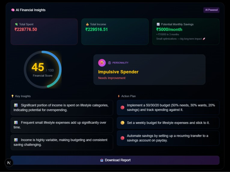 MoneyMind - Your AI coach for smarter money behavior      – screenshot 4