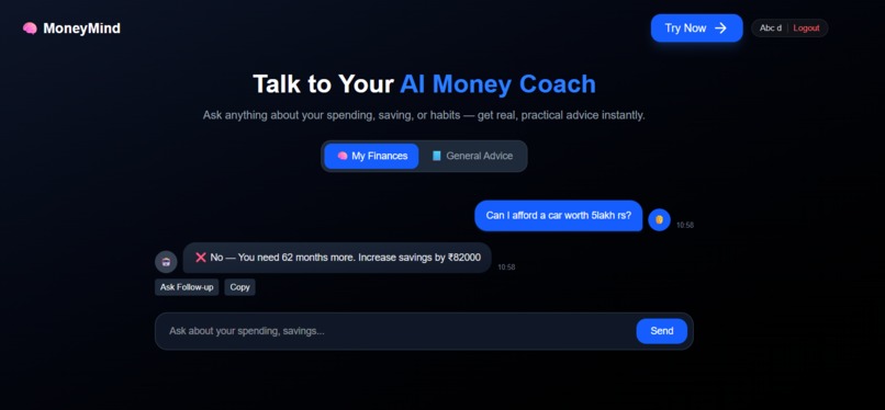MoneyMind - Your AI coach for smarter money behavior      – screenshot 10