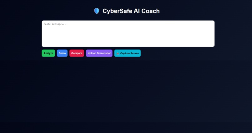 CyberSafe AI Coach – screenshot 1
