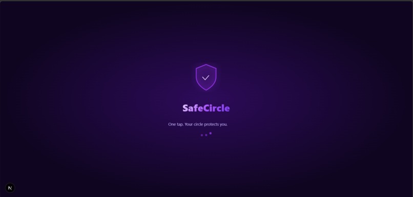 SafeCircle-One tap. Your circle protects you. – screenshot 1