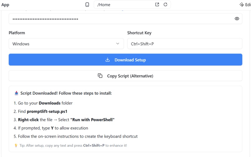 PromptLift – screenshot 3