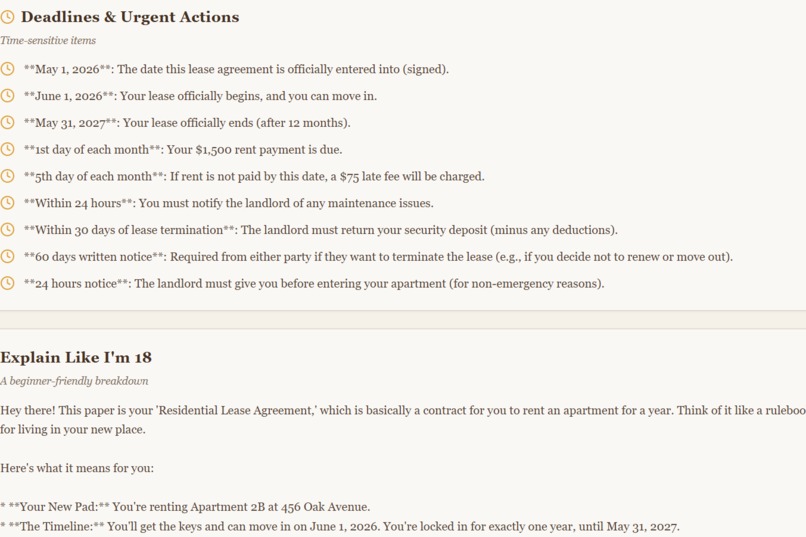 Adulting AI – screenshot 6