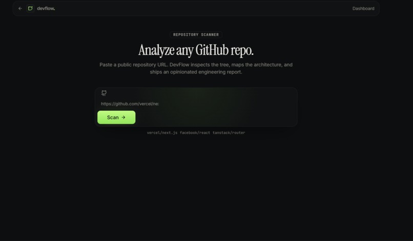 DevFlow AI – screenshot 2