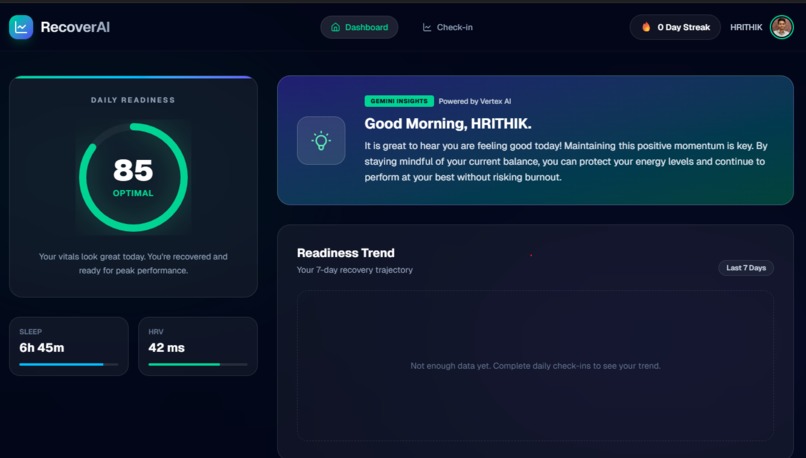 RecoverAi – screenshot 1