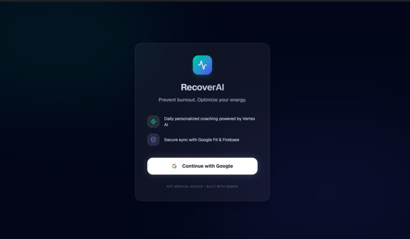 RecoverAi – screenshot 2