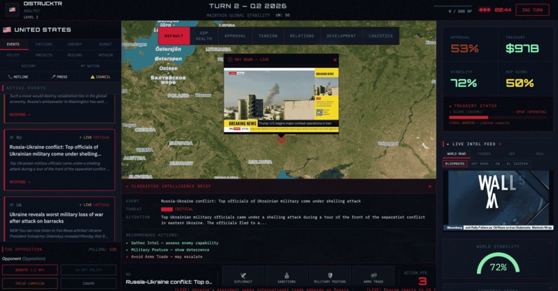 TERRA: Presidential Command Simulation – screenshot 2