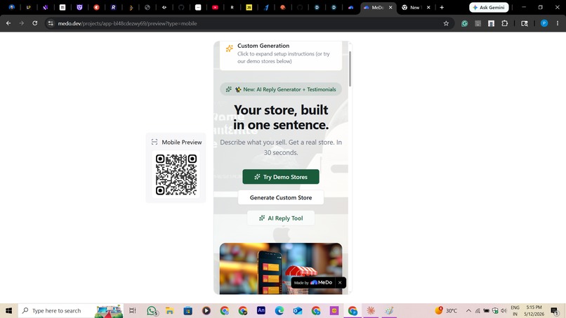 StoreAI — Your Store, Built in One Sentence – screenshot 2