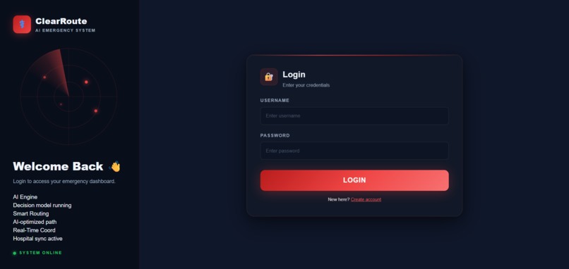 ClearRoute – screenshot 2