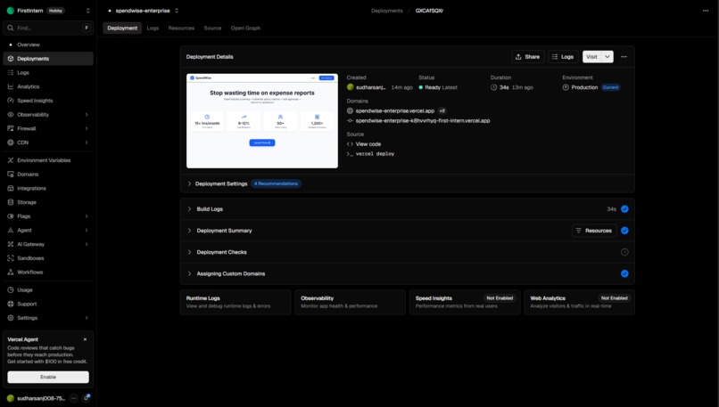 Spendwise-Enterprise – screenshot 4