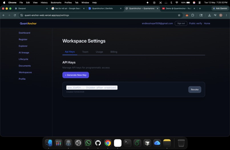 QuantAnchor – screenshot 5