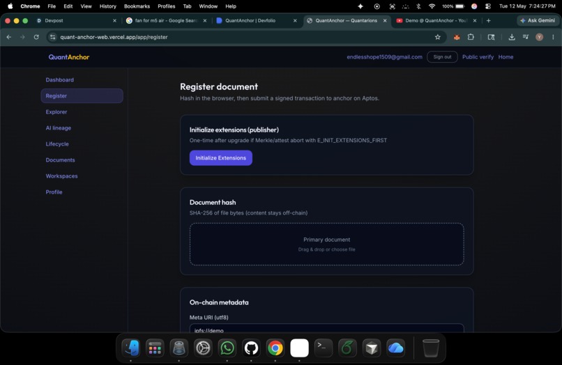 QuantAnchor – screenshot 8