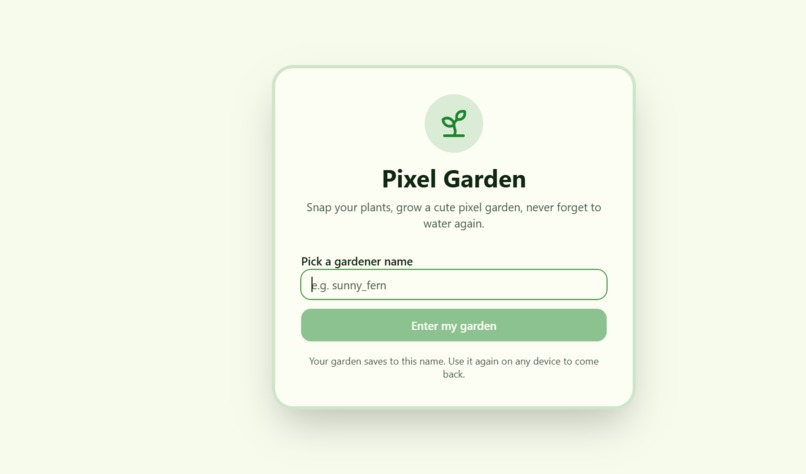 Pixel Garden – screenshot 1