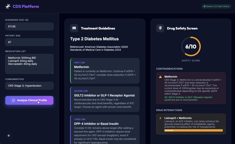 Clinical Decision Support – screenshot 4