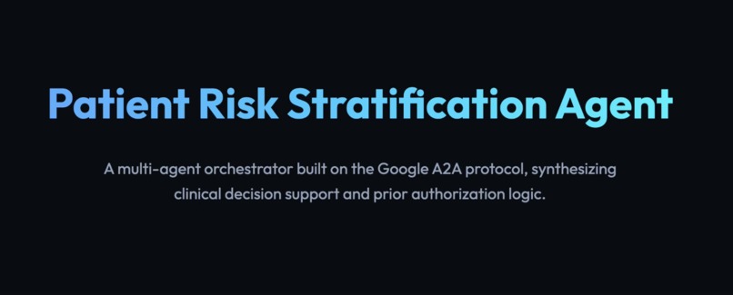 Patient Risk Stratification Agent – screenshot 1
