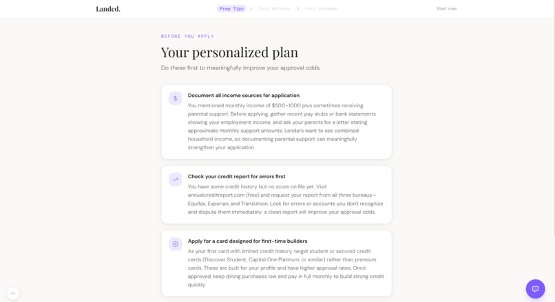 Landed – screenshot 2